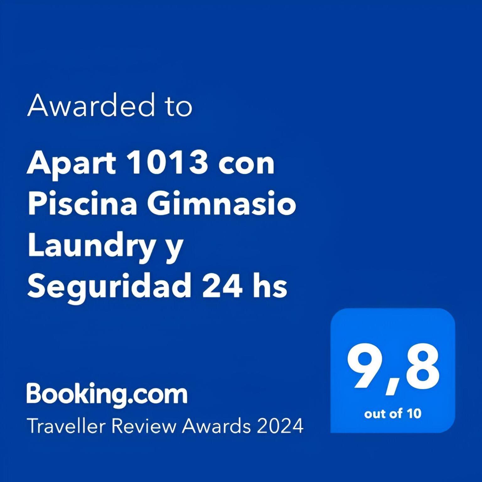 Apart 1013 Con Piscina Gimnasio Laundry Y Seguridad 24 Hs Buenos Aires Zewnętrze zdjęcie