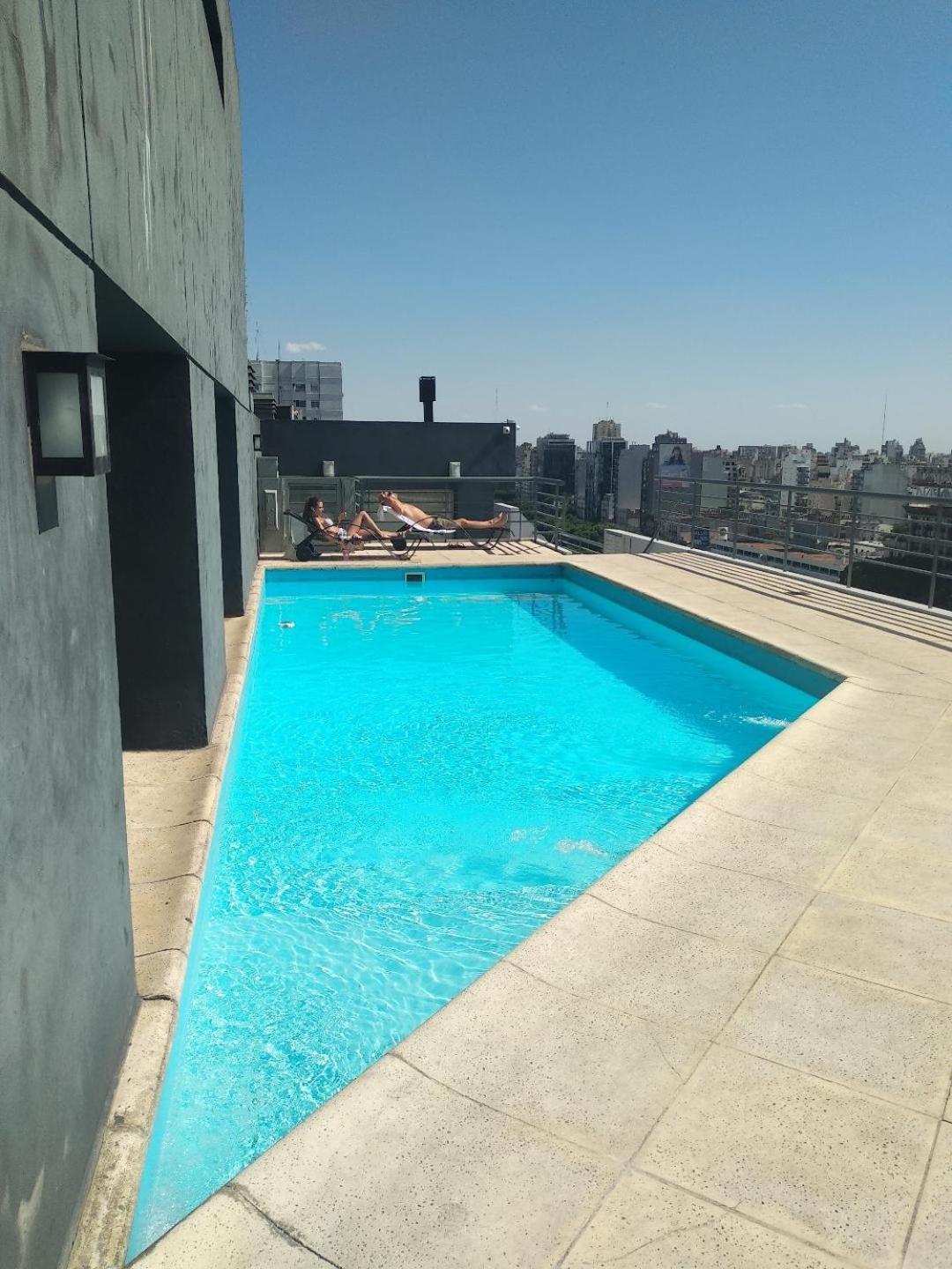 Apart 1013 Con Piscina Gimnasio Laundry Y Seguridad 24 Hs Buenos Aires Zewnętrze zdjęcie